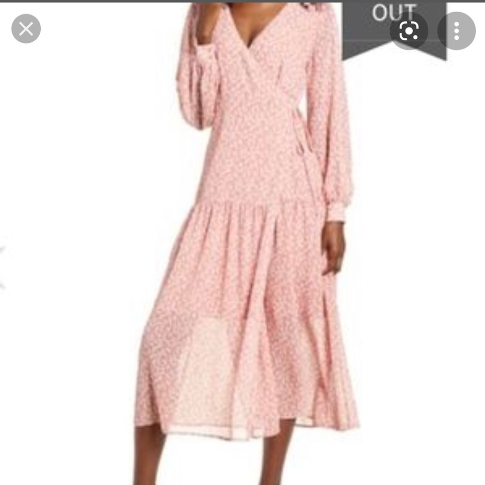 All in Favor floral dress